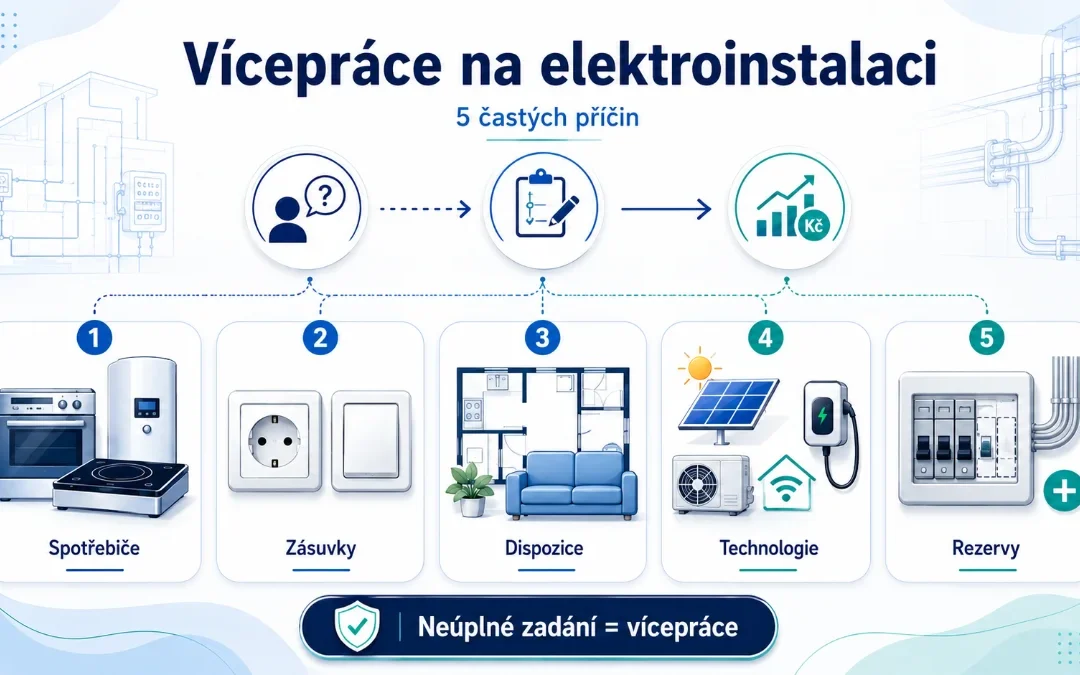 5 věcí, které investor zapomene říct projektantovi – a pak to prodraží stavbu