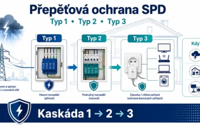 Přepěťové ochrany (SPD): proč je potřebujete