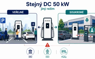 Veřejná vs. soukromá dobíjecí stanice: co se liší v projekci a povolování